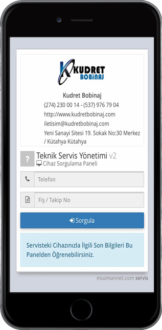 Müşteri Teknik Servis Takibi