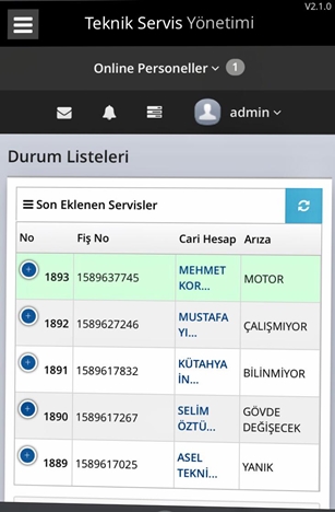 Teknik Servis Takip Programı