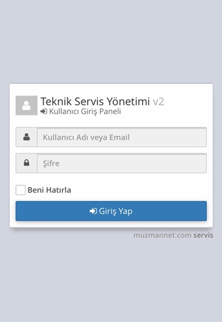 Teknik Servis Takip Programı